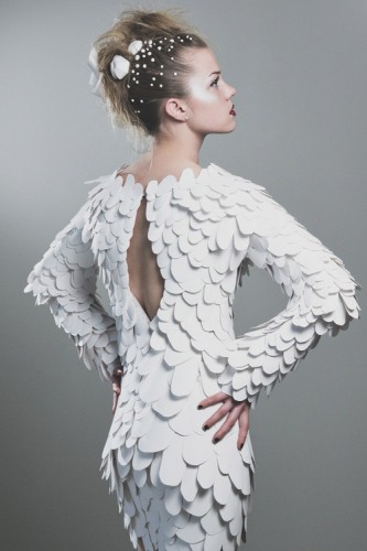 White-Reef-handcut-paper-dress-1