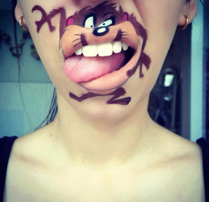 Funny-Comic-Characters-by-nbsp-Make-Up-Artist-Laura-4