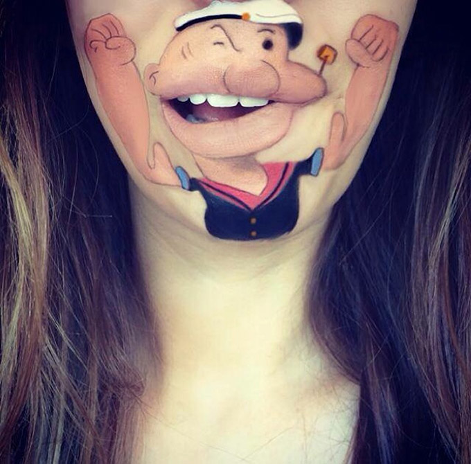 Funny-Comic-Characters-by-nbsp-Make-Up-Artist-Laura-8